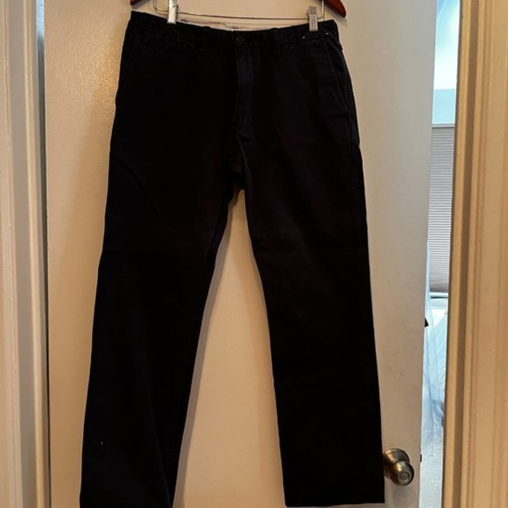 Uniqlo‎ 100% Cotton Black Pants (32X34 inches)